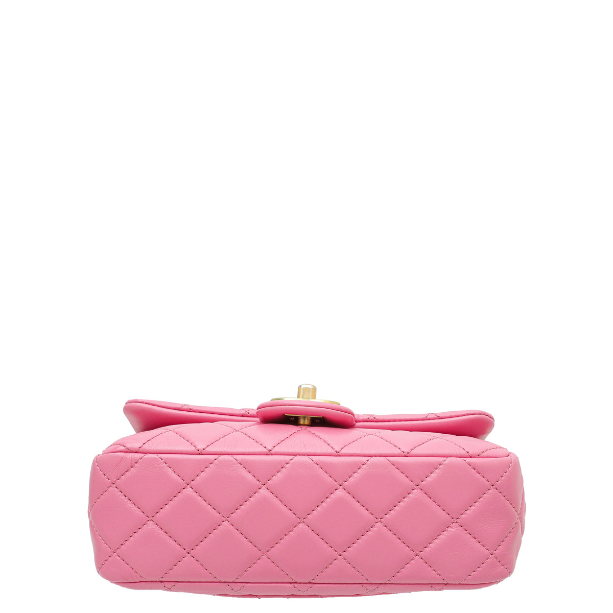 Chanel Pink Resin Flap Medium Bag