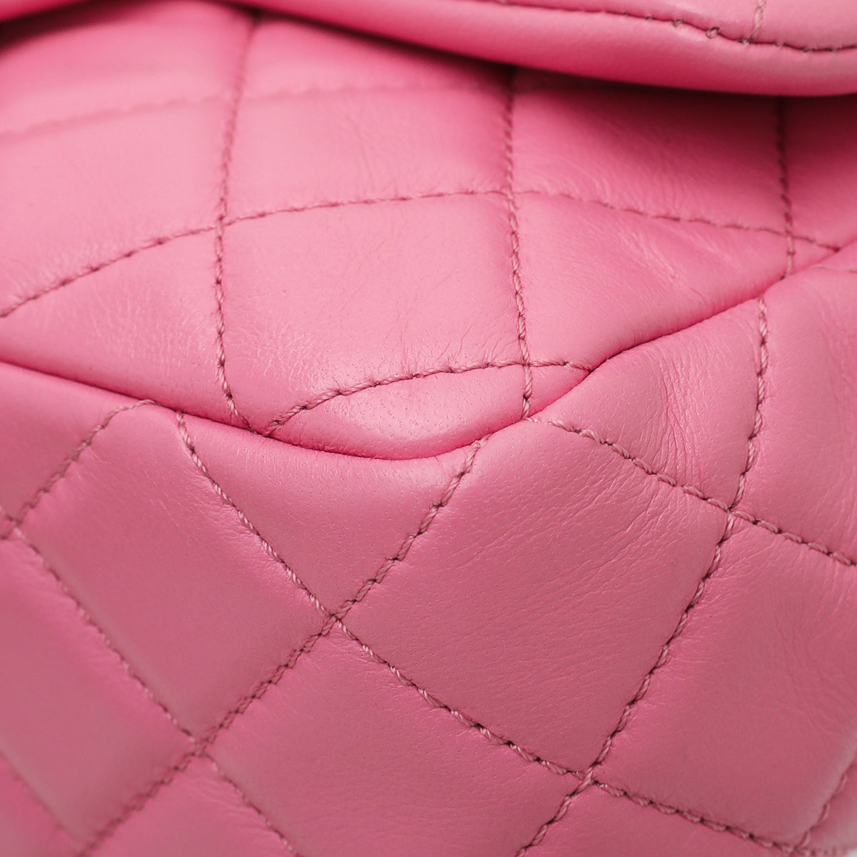 Chanel Pink Resin Flap Medium Bag