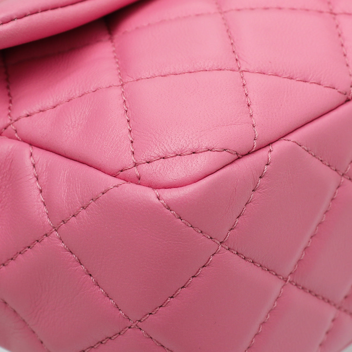 Chanel Pink Resin Flap Medium Bag