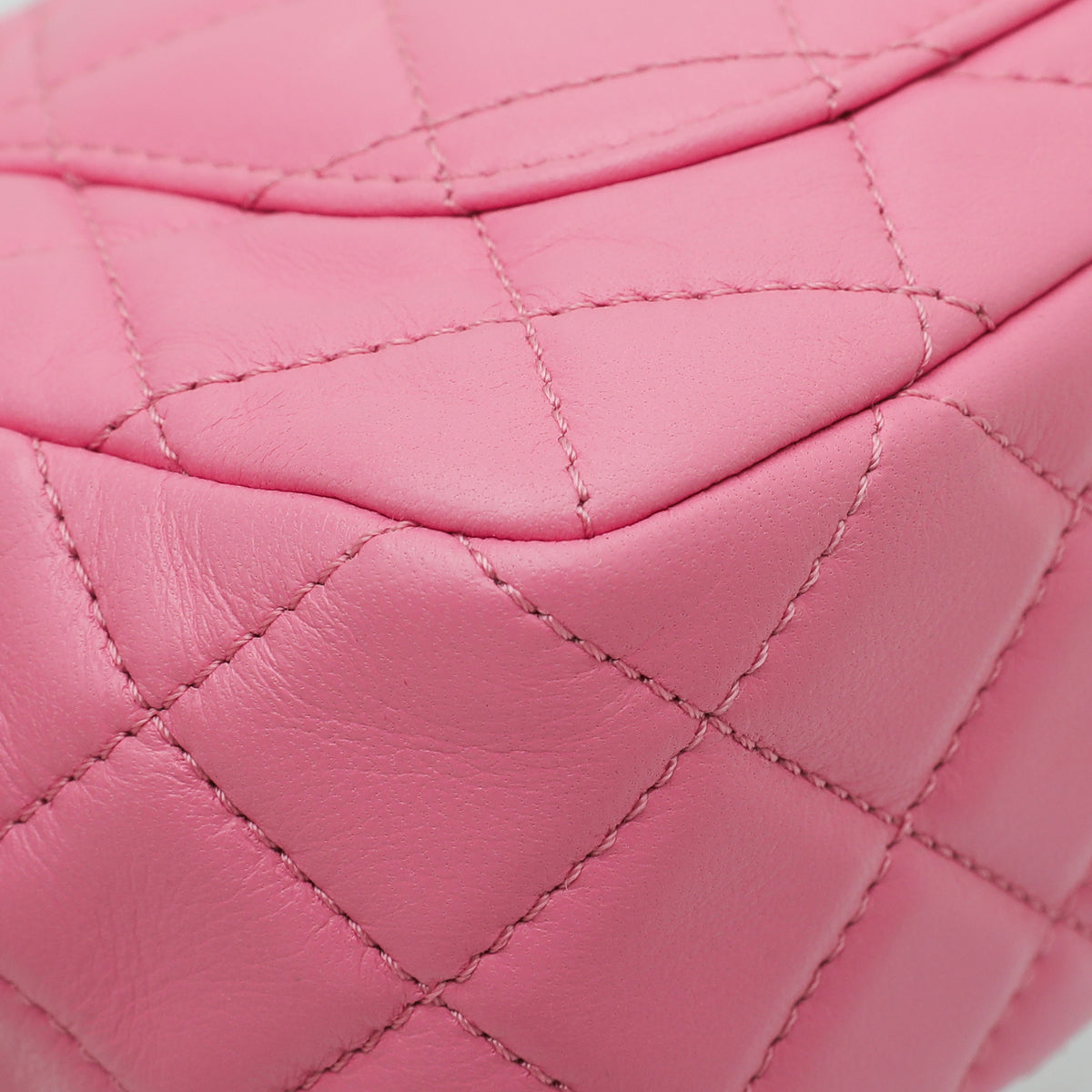 Chanel Pink Resin Flap Medium Bag