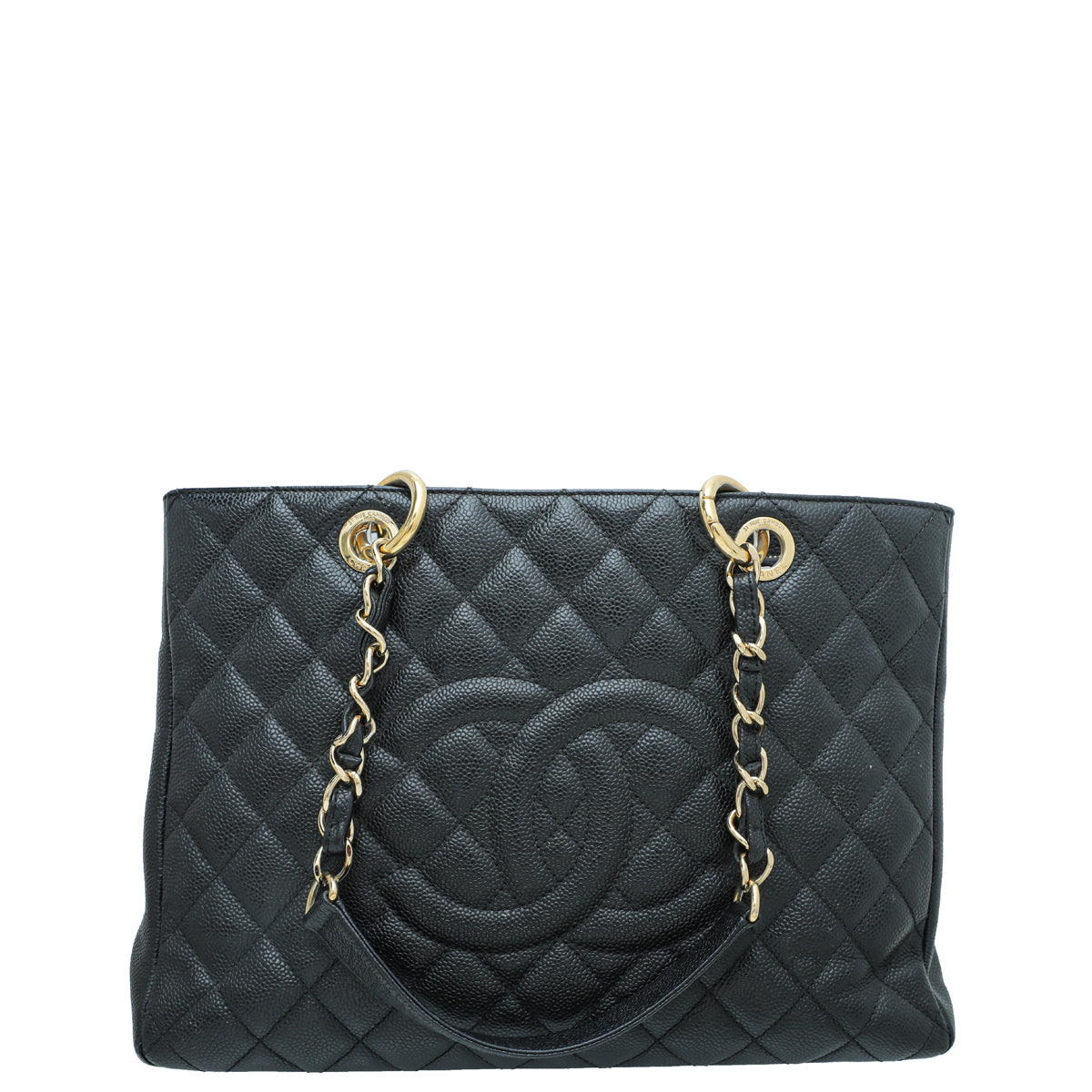 Chanel Black Grand Shopper Tote (GST) Medium Bag