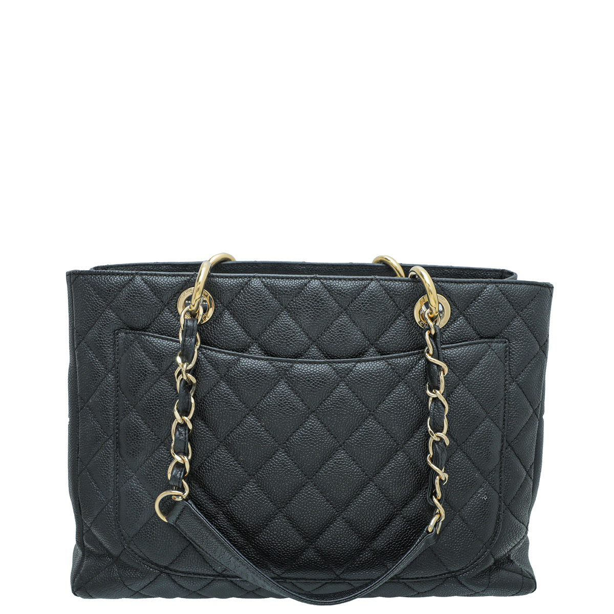 Chanel Black Grand Shopper Tote (GST) Medium Bag