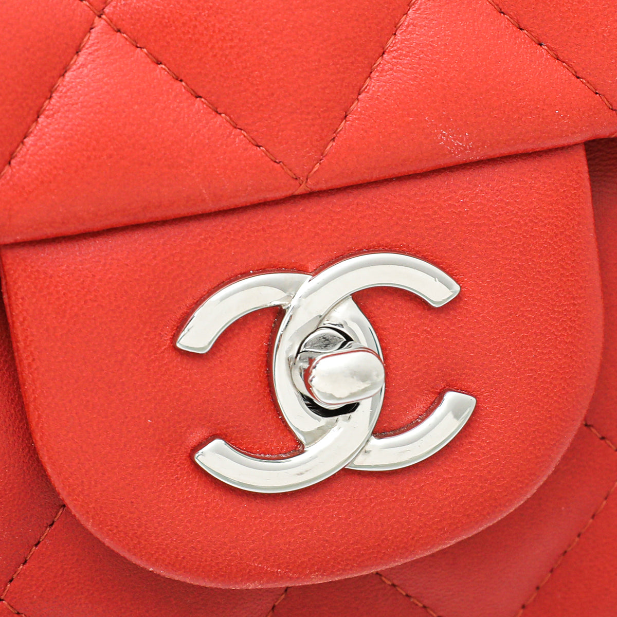 Chanel Rust CC Classic Double Flap Jumbo Bag