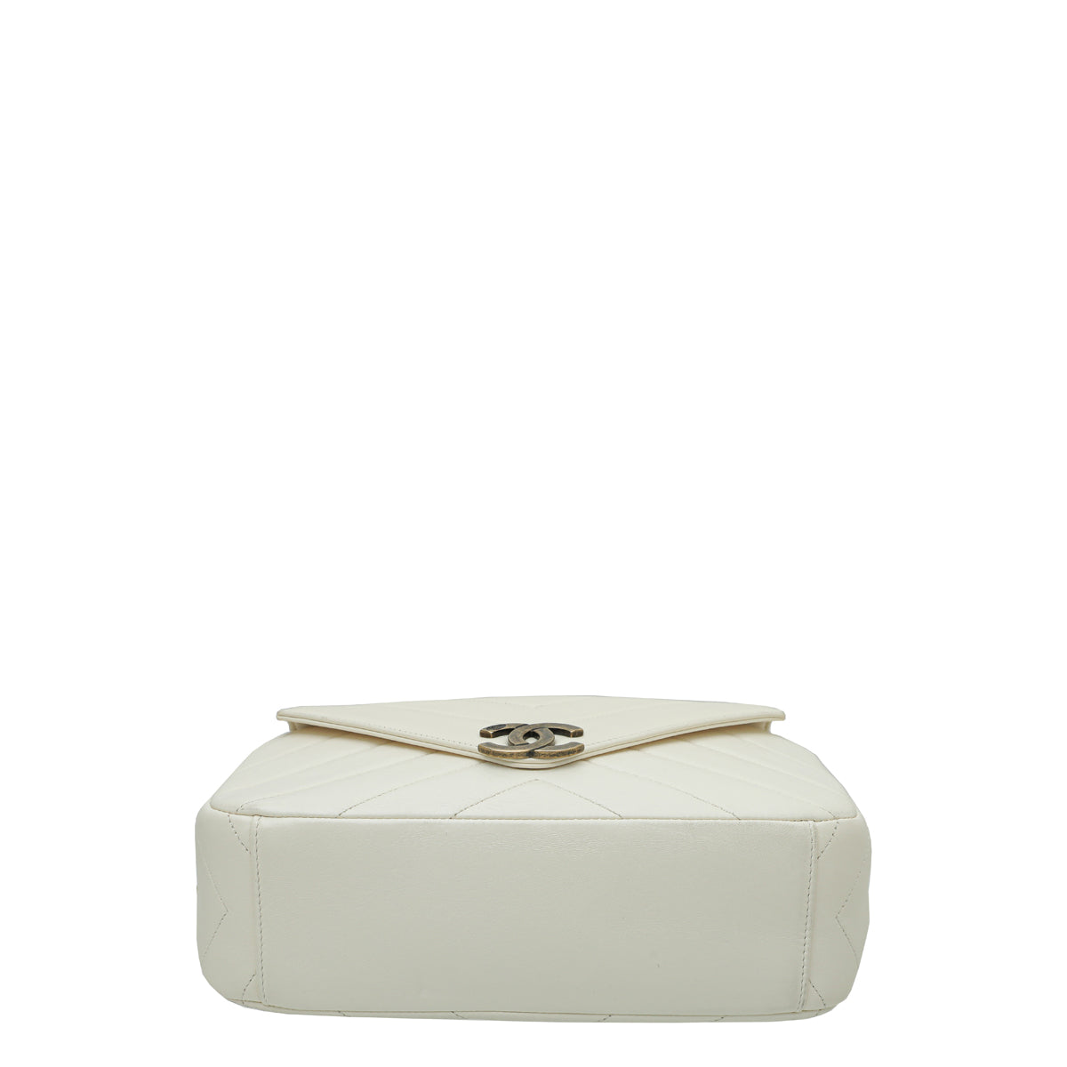 Chanel Cream Coco Camera Case with Removable Pouch