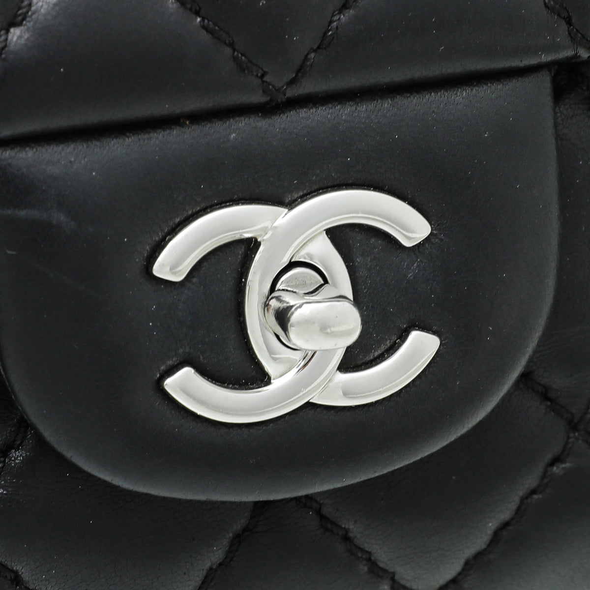 Chanel Black Easy Carry Flap Jumbo Bag