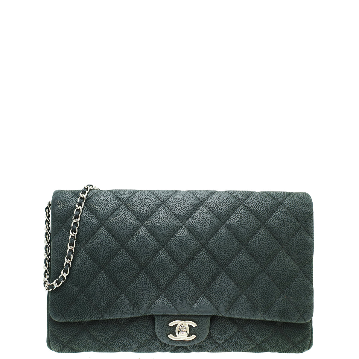 Chanel Black Classic Clutch Bag