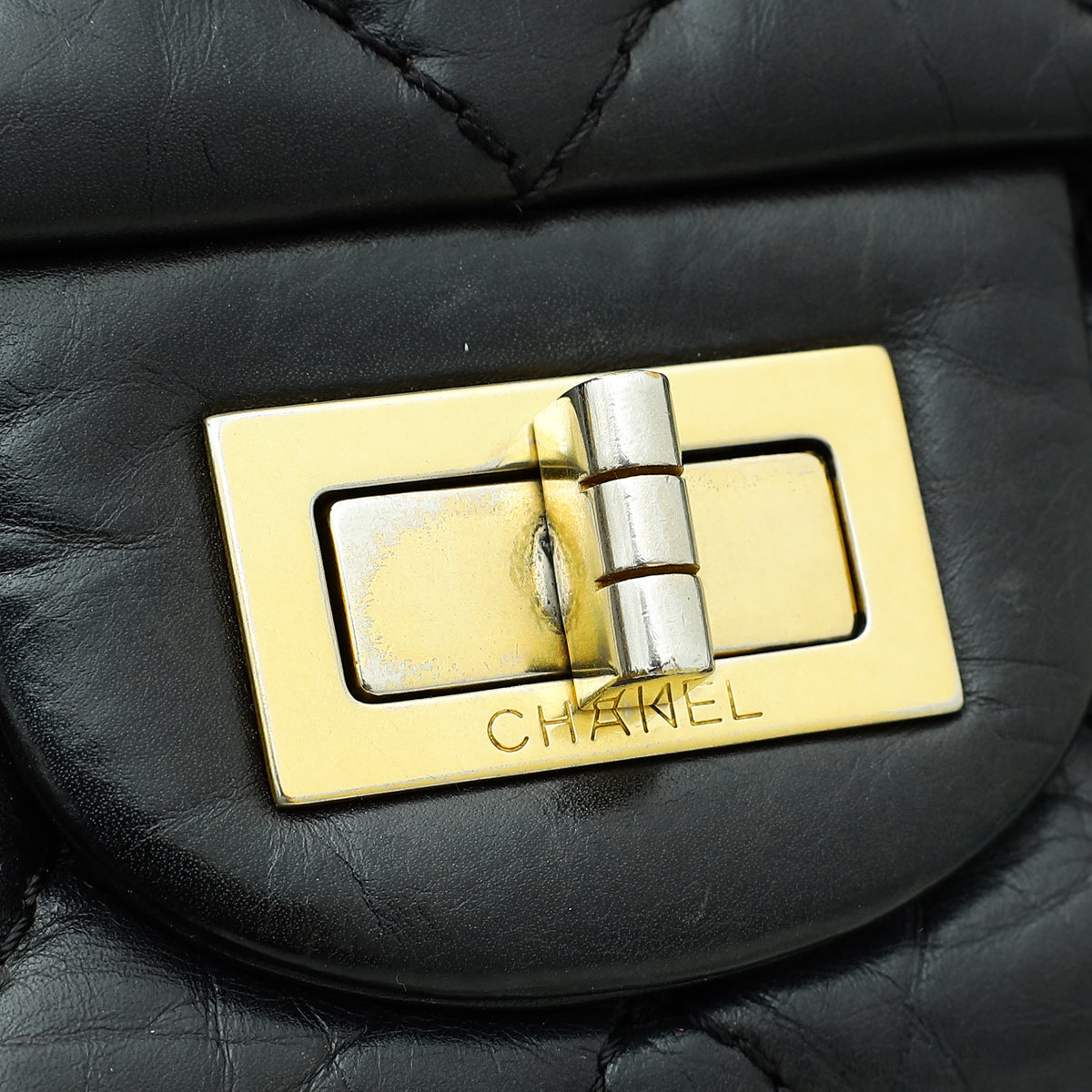 Chanel Black 2.55 Reissue Double Flap Agate 227 Bag