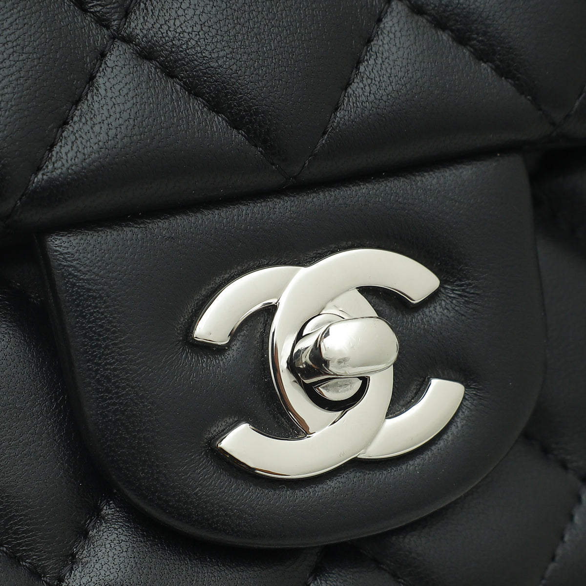 Chanel Black CC Mini Rectangular Flap Bag