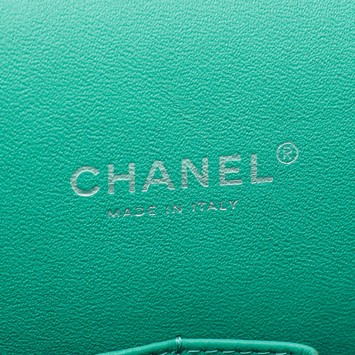 Chanel Green CC Classic Double Flap Maxi Bag