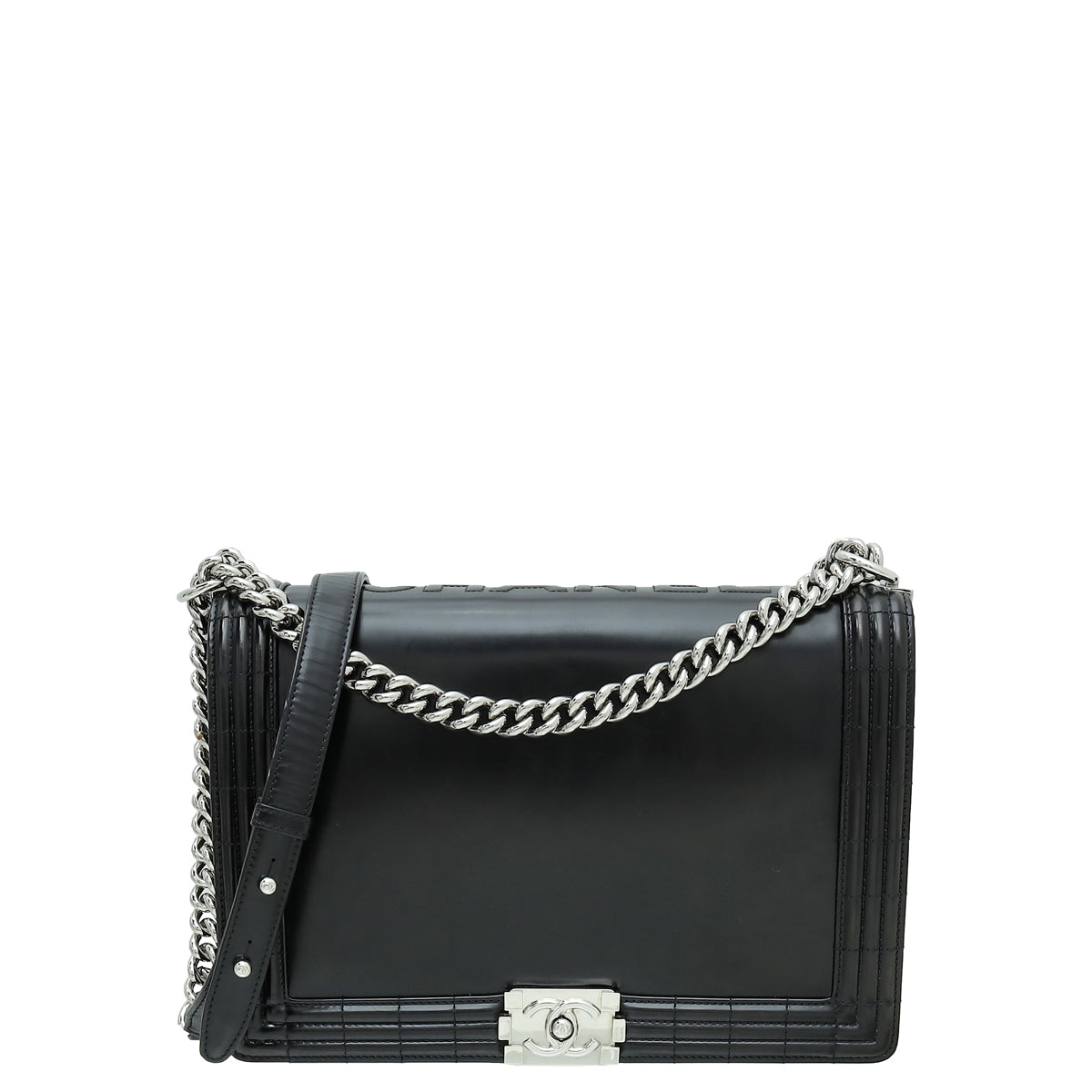 Chanel Black Le Boy Large Flap Bag