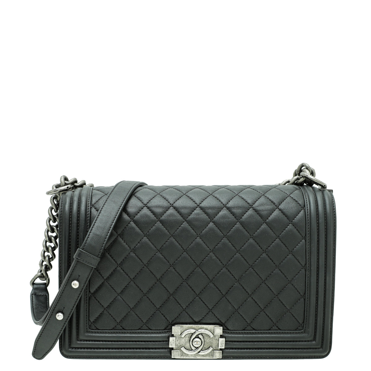 Chanel Black Le Boy New Medium Flap Bag