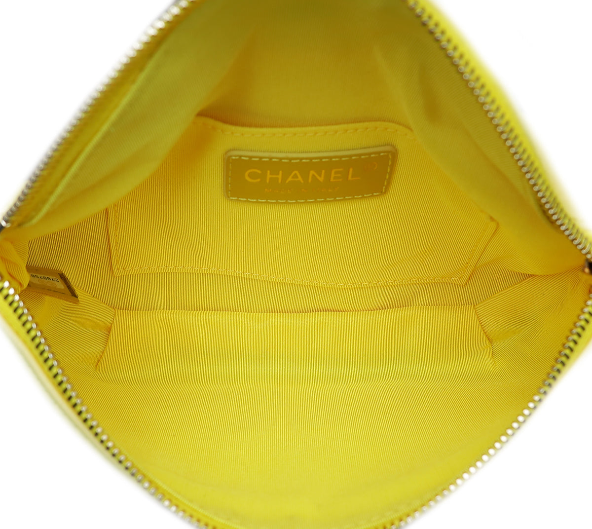 Chanel Yellow Bi Classic Waist Bag