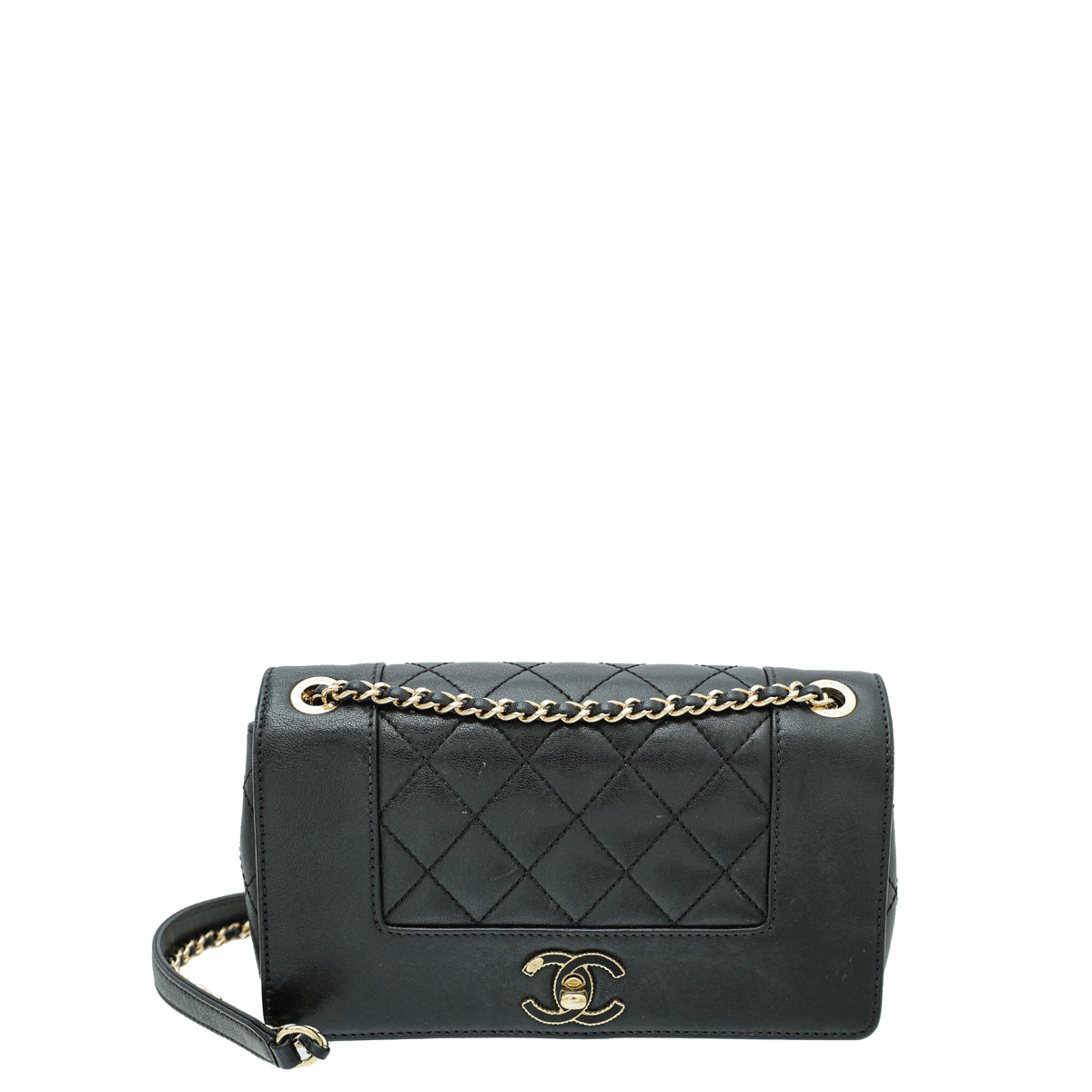 Chanel Black Mademoiselle Vintage Small Bag