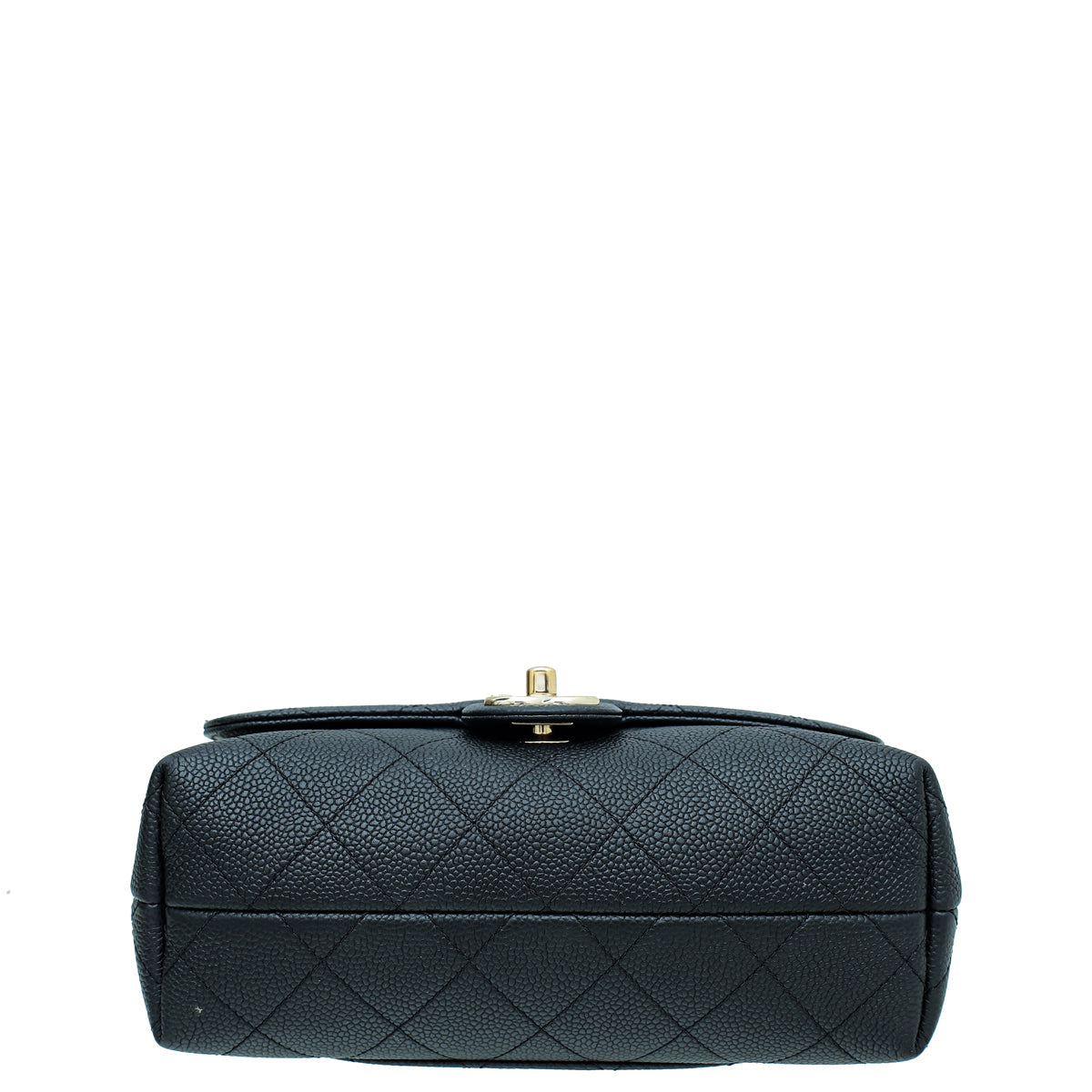 Chanel Black CC Chain Handle Small Flap Bag