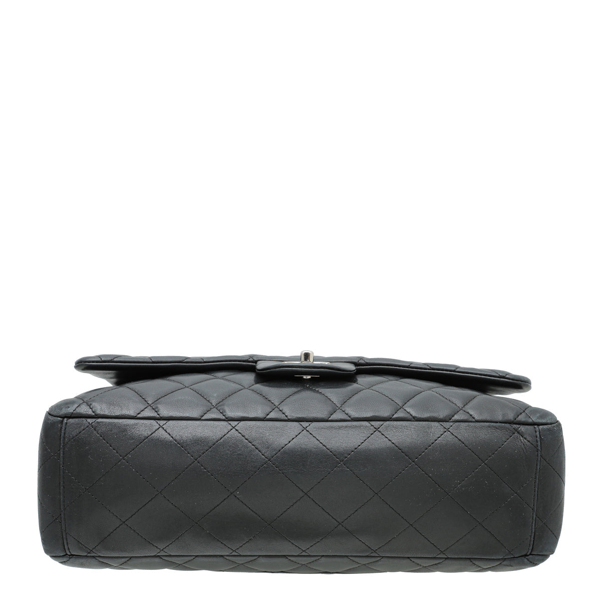 Chanel Black CC Classic Single Flap Maxi Bag