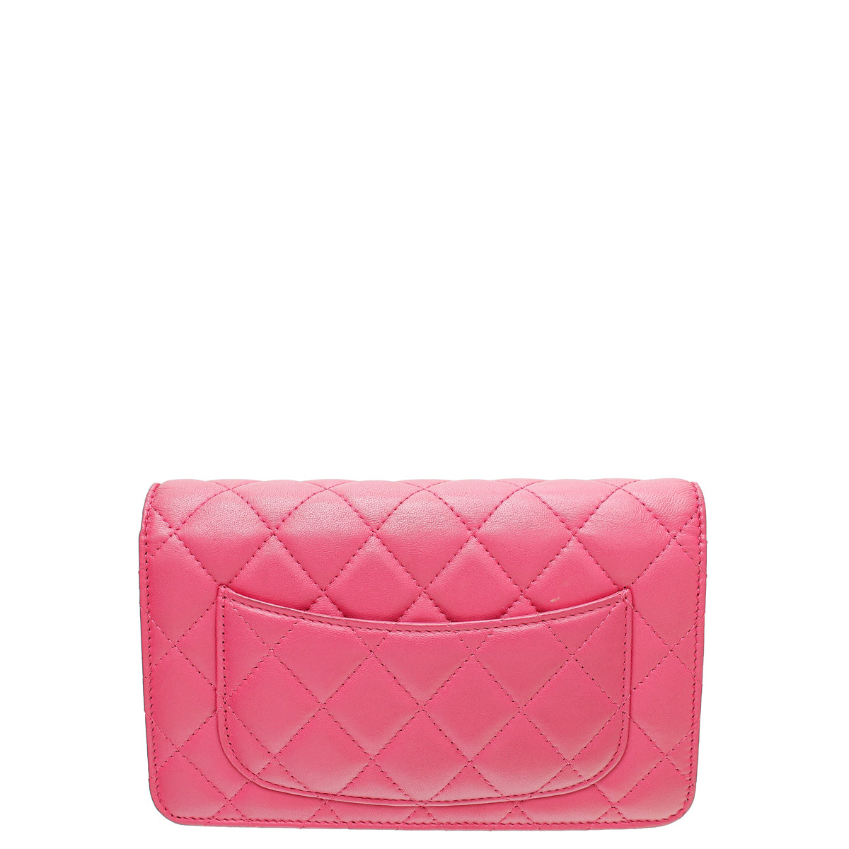 Chanel Hot Pink Classic Wallet on Chain