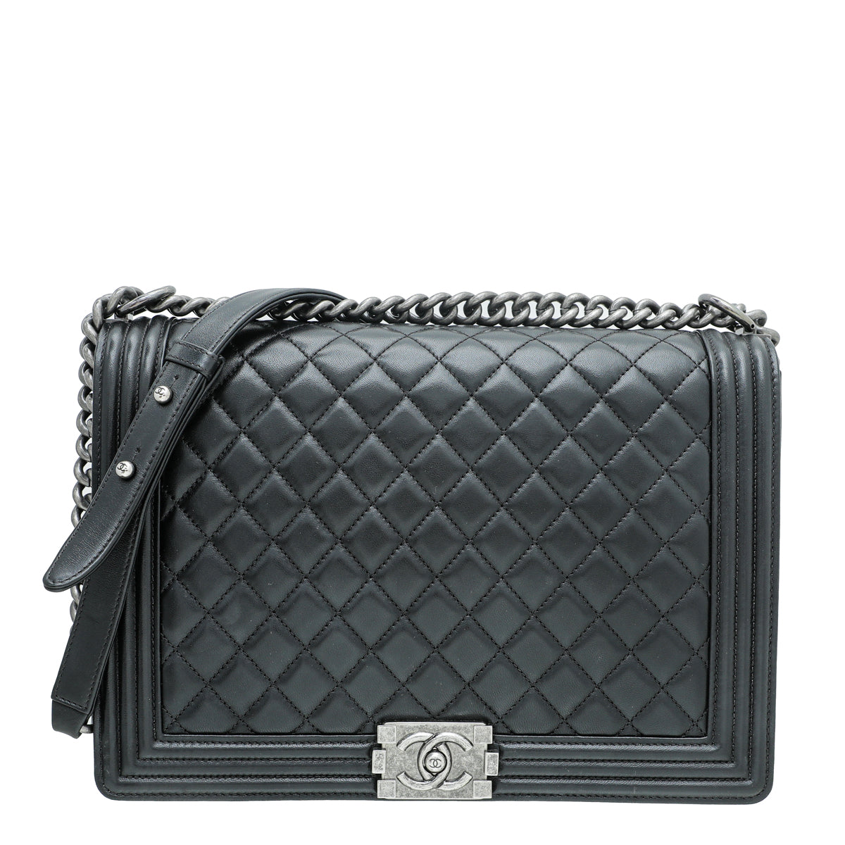 Chanel Black Le Boy Large Flap Bag