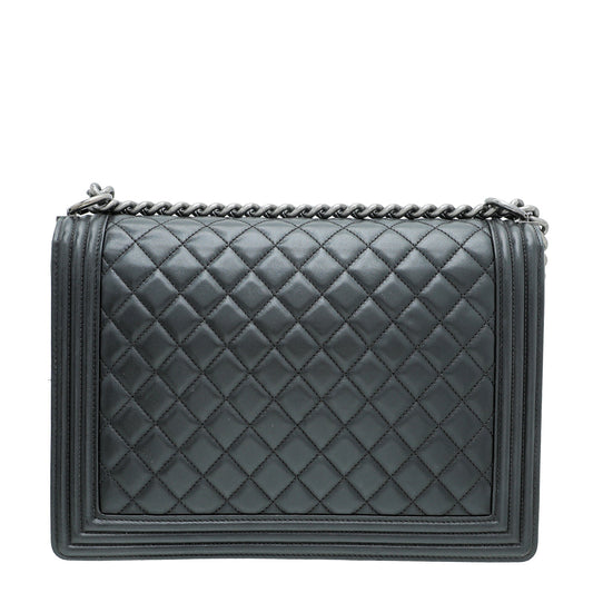 Chanel Black Le Boy Large Flap Bag