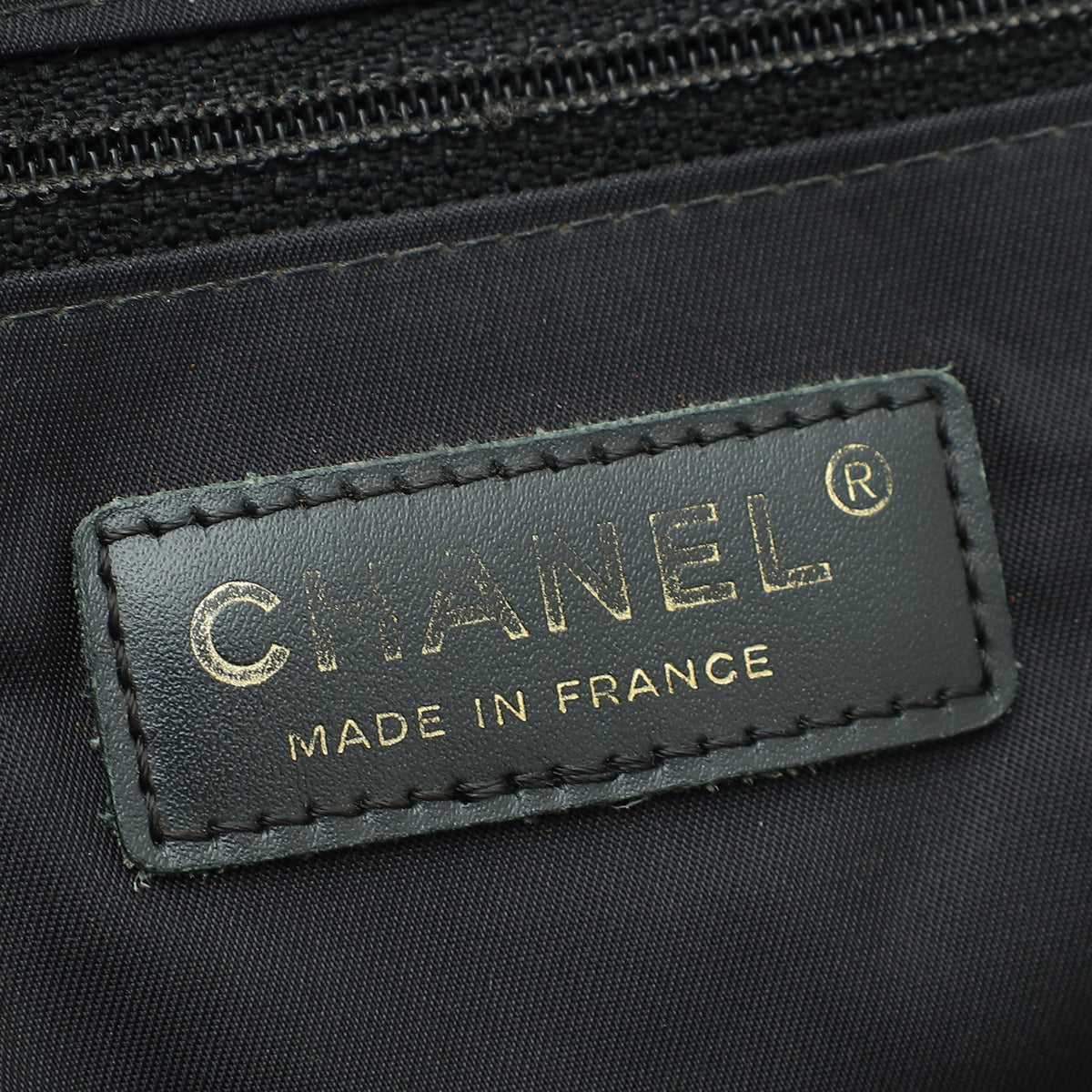 Chanel Black CC Travel Line Tote Bag