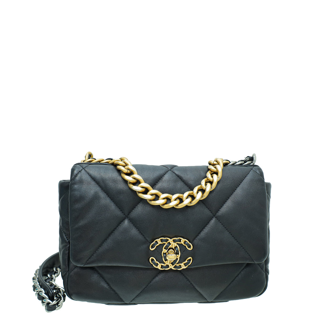 Chanel Black 19 Small Flap Bag