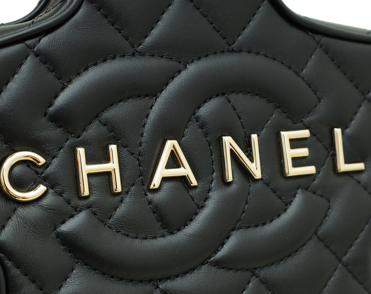 Chanel Black Logo Star Crossbody Bag