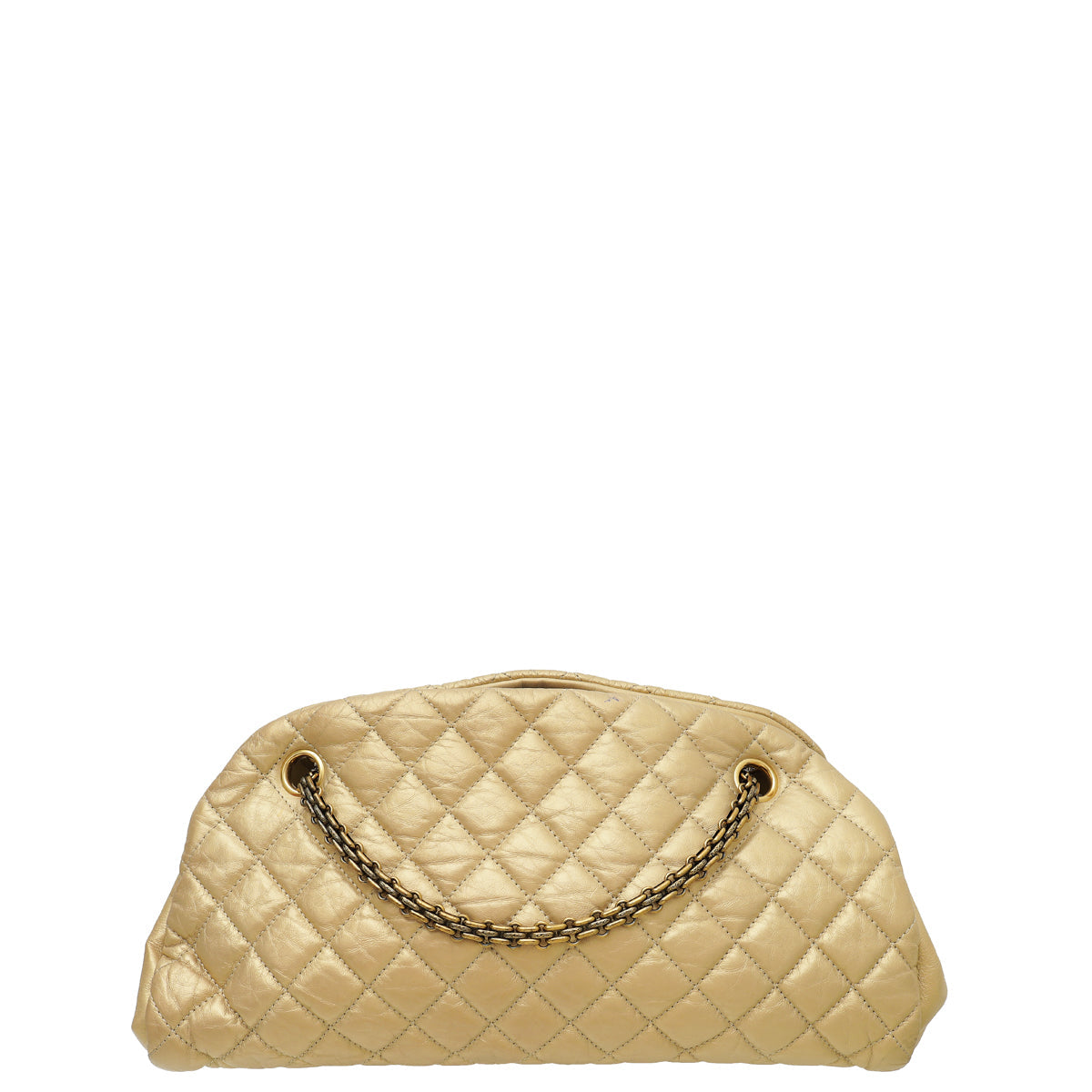 Chanel Gold CC Just Mademoiselle Bowling Bag