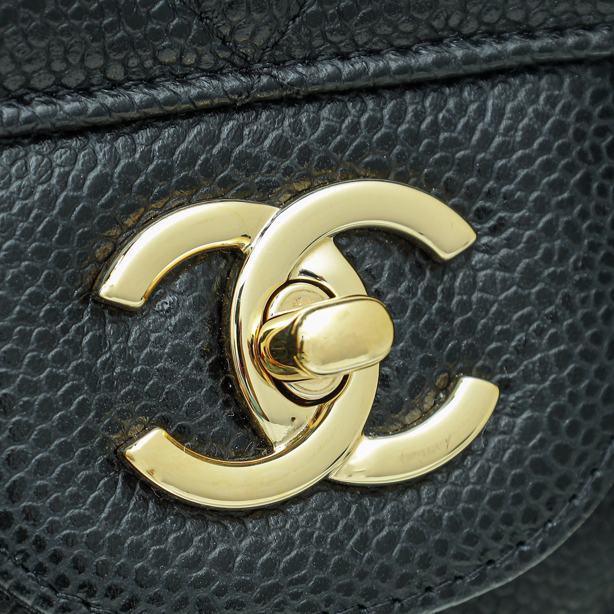 Chanel Black Classic Double Flap Jumbo Bag