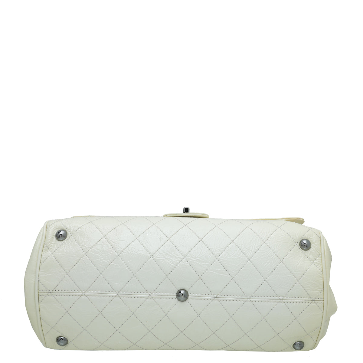 Chanel Cream Quilted Ritz Flap Bag