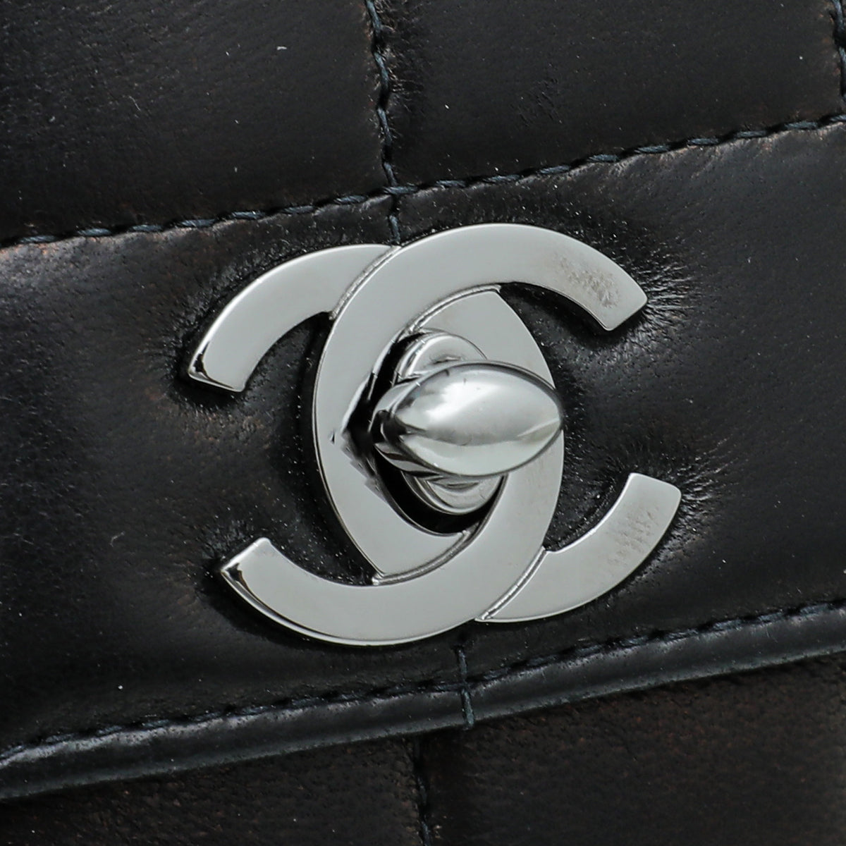 Chanel Black Chocolate Bar CC Charm Flap Ltd.Ed Mini Bag