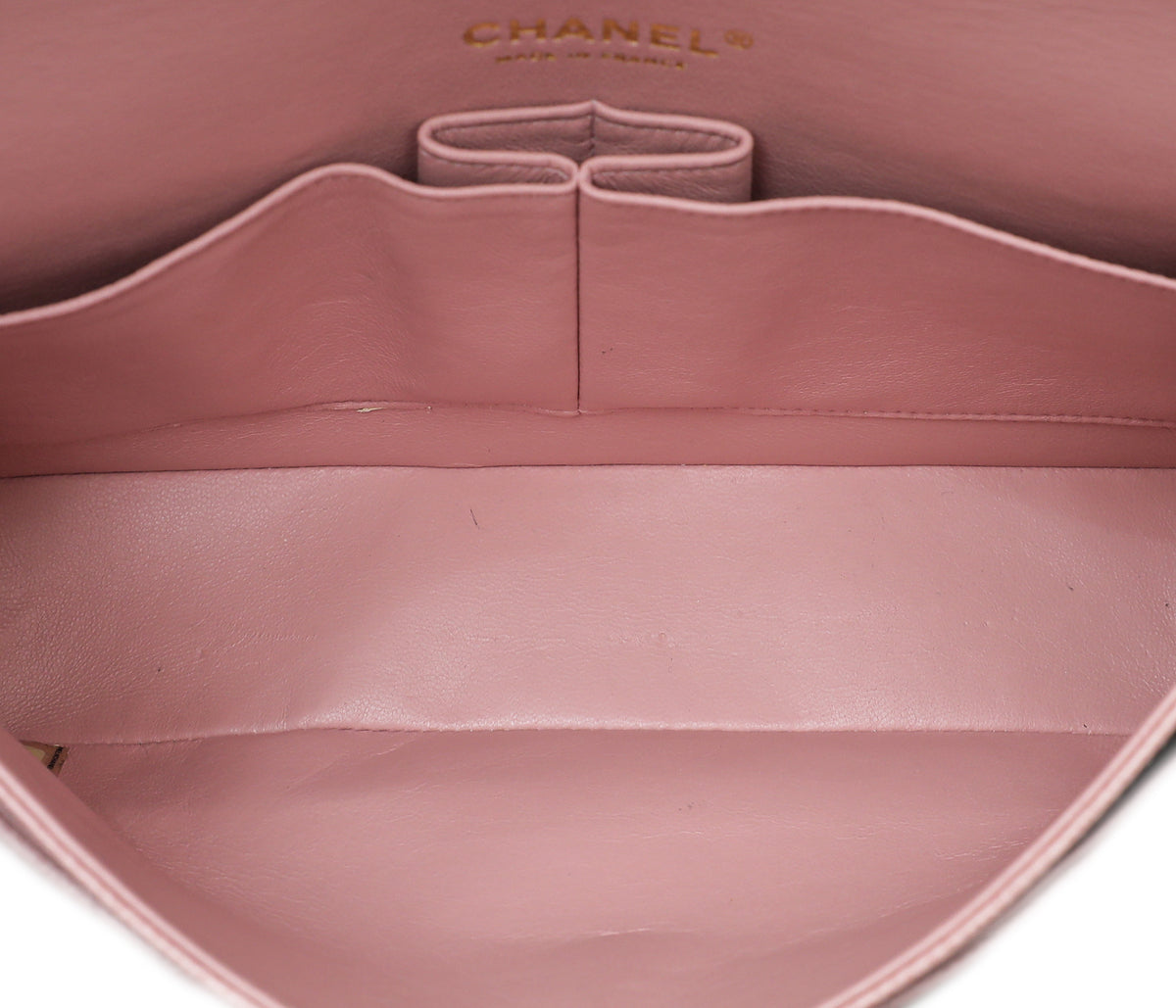 Chanel Light Pink Classic Double Flap Medium Bag