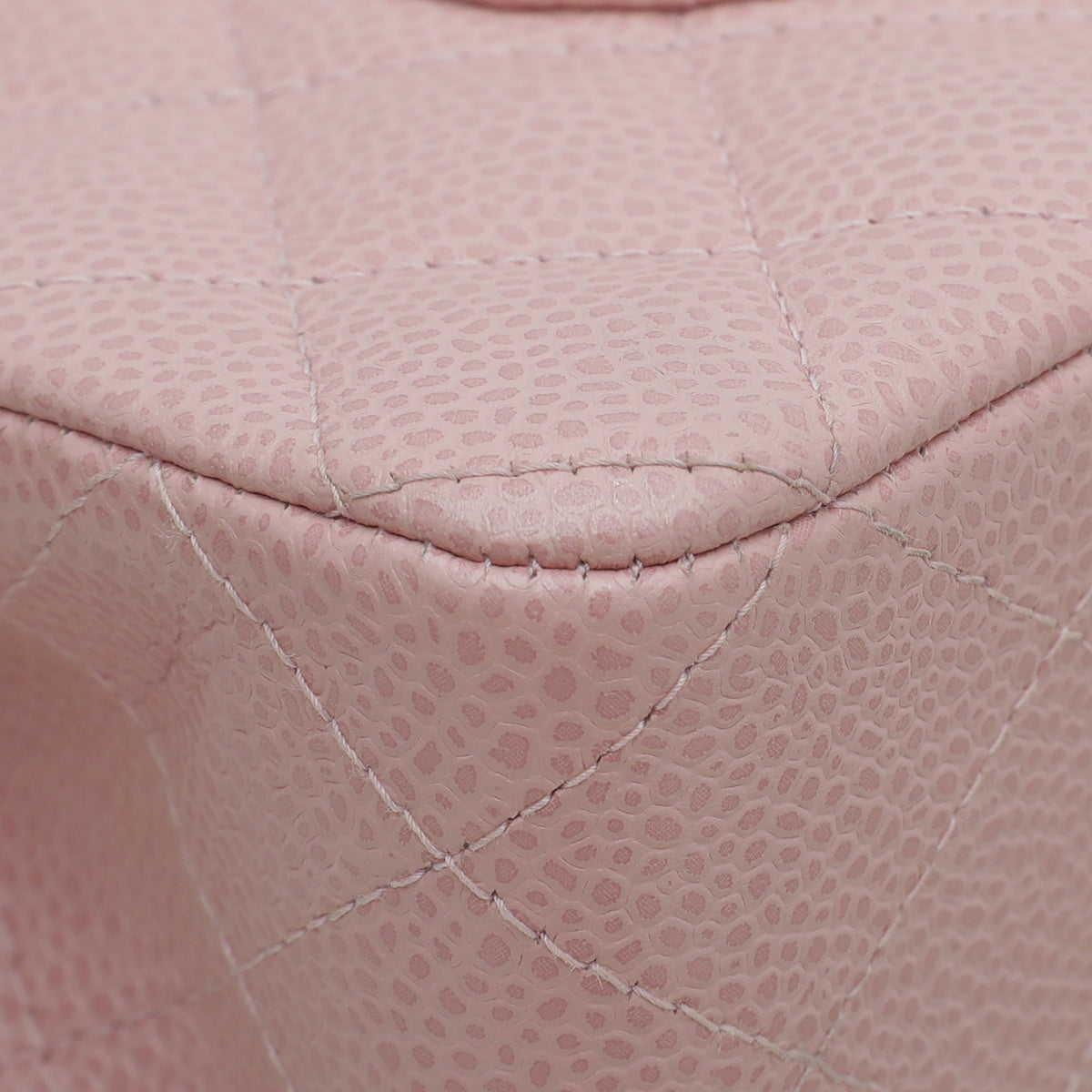 Chanel Light Pink Classic Double Flap Medium Bag