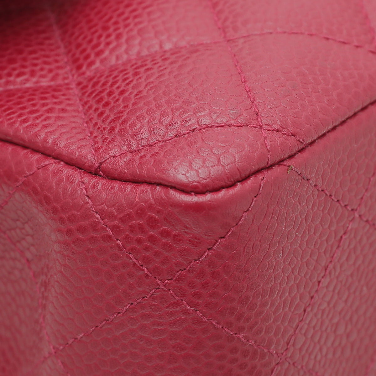 Chanel Red Classic Double Flap Medium Bag