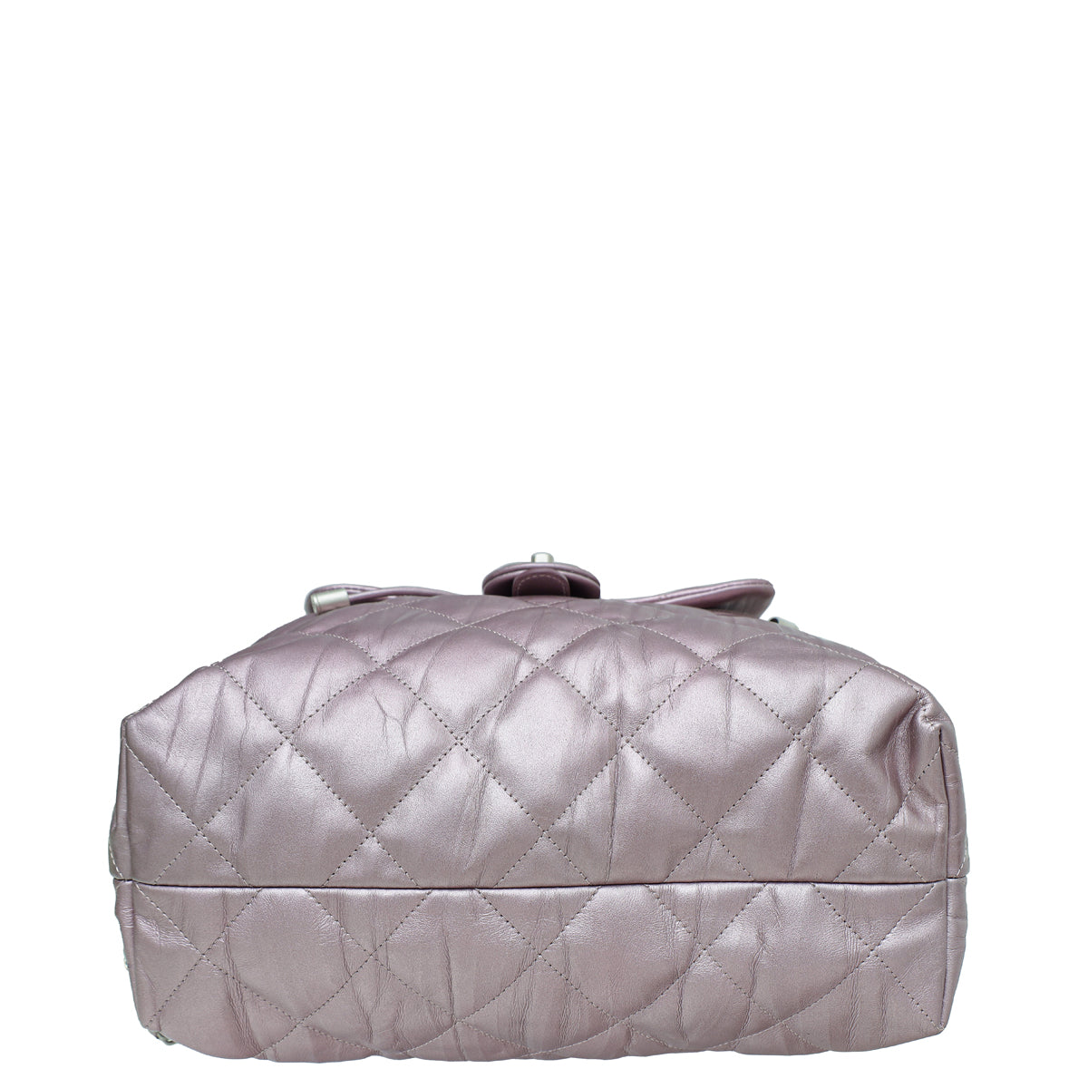 Chanel Metallic Pink Ground Control Backpack Bag