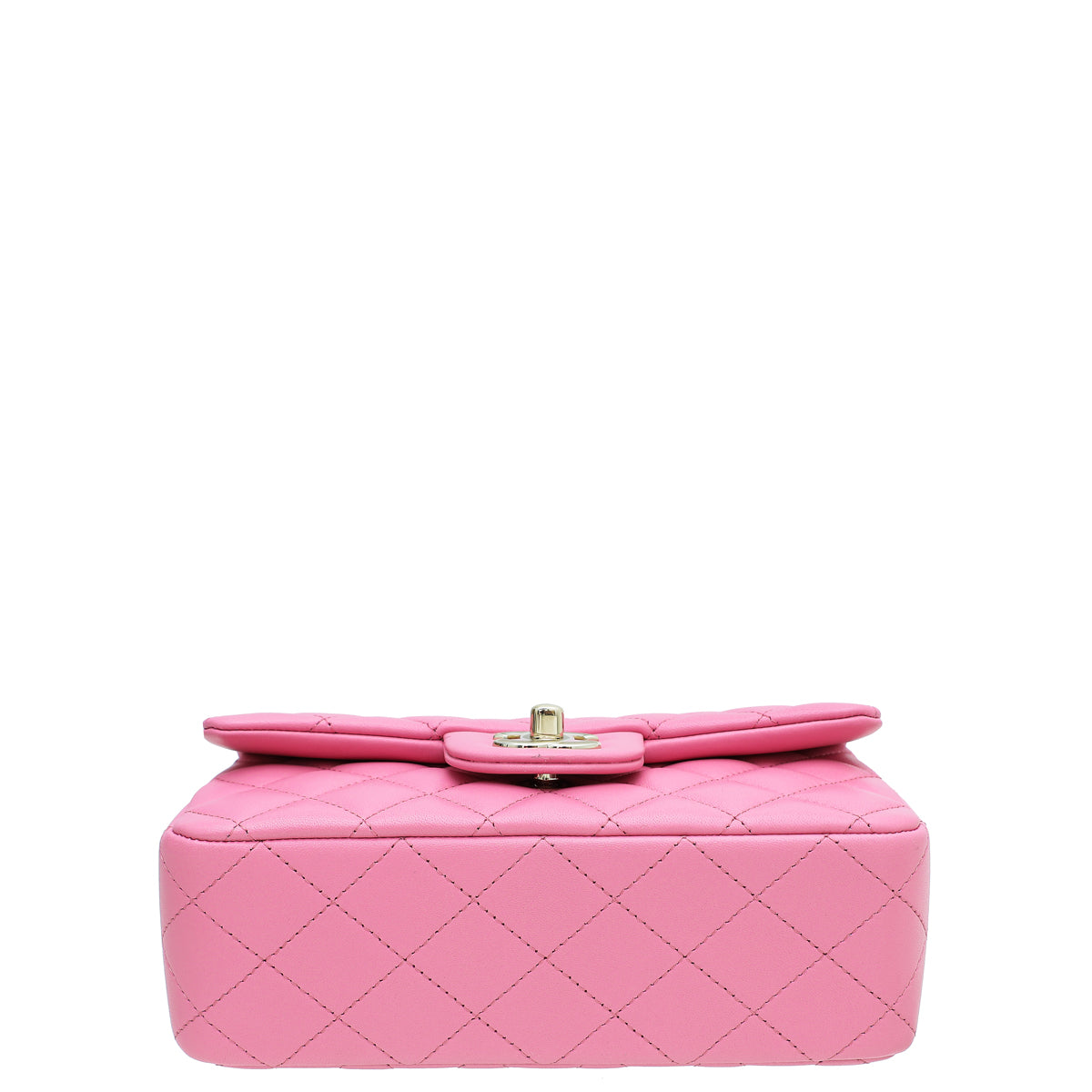 Chanel Pink CC Mini Rectangular Top Handle Bag