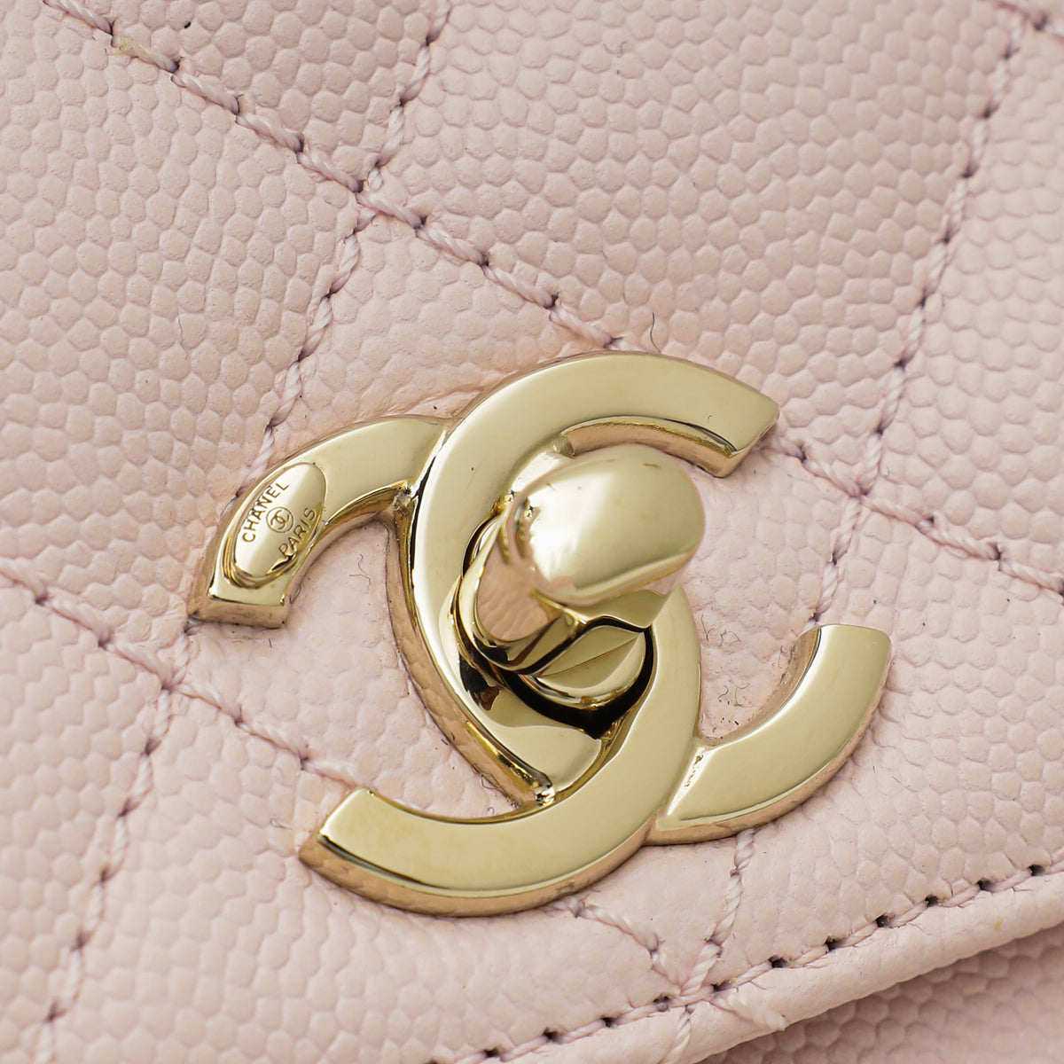 Chanel Pink Extra Mini Coco Handle Flap Bag