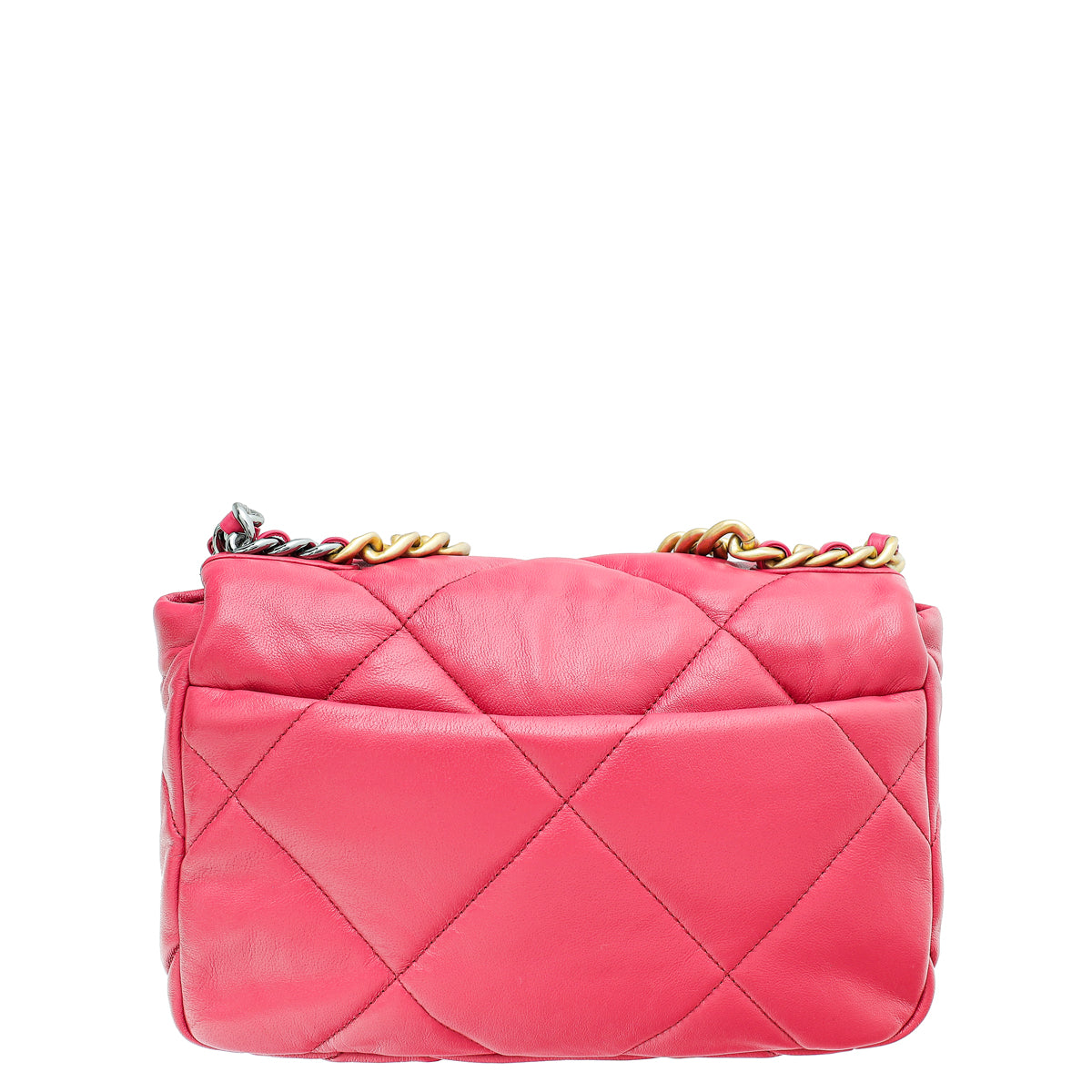 Chanel Fuchsia CC 19 Small Bag