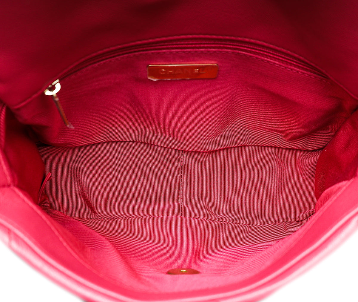 Chanel Fuchsia CC 19 Small Bag