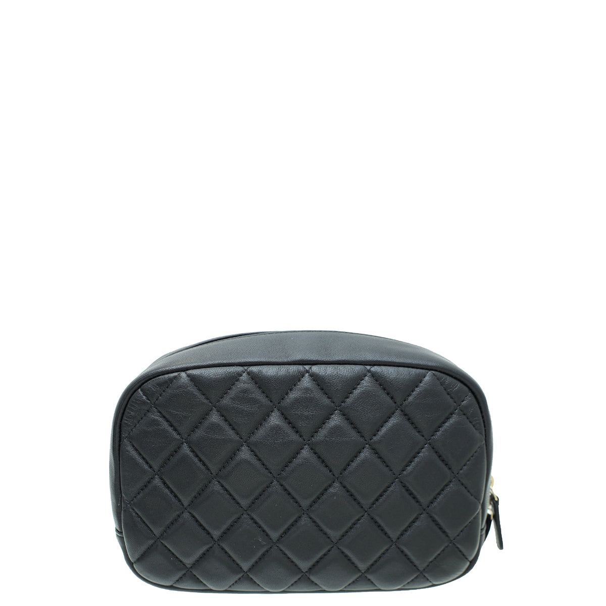 Chanel Black CC Classic Pouch