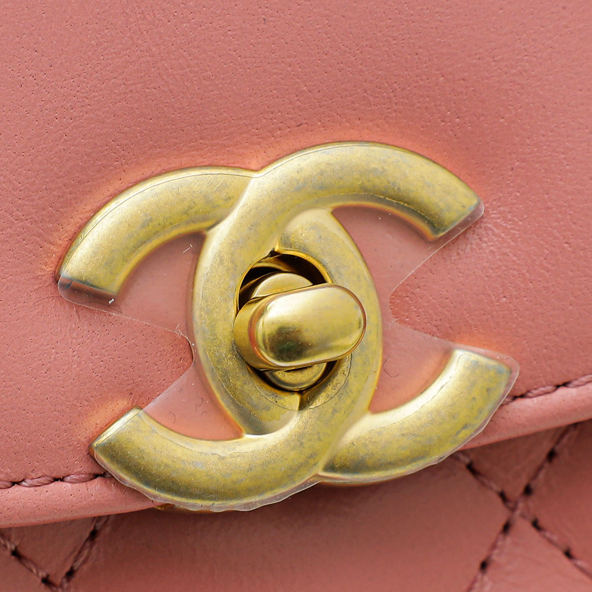 Chanel Coral Pink Mini Kelly Bag