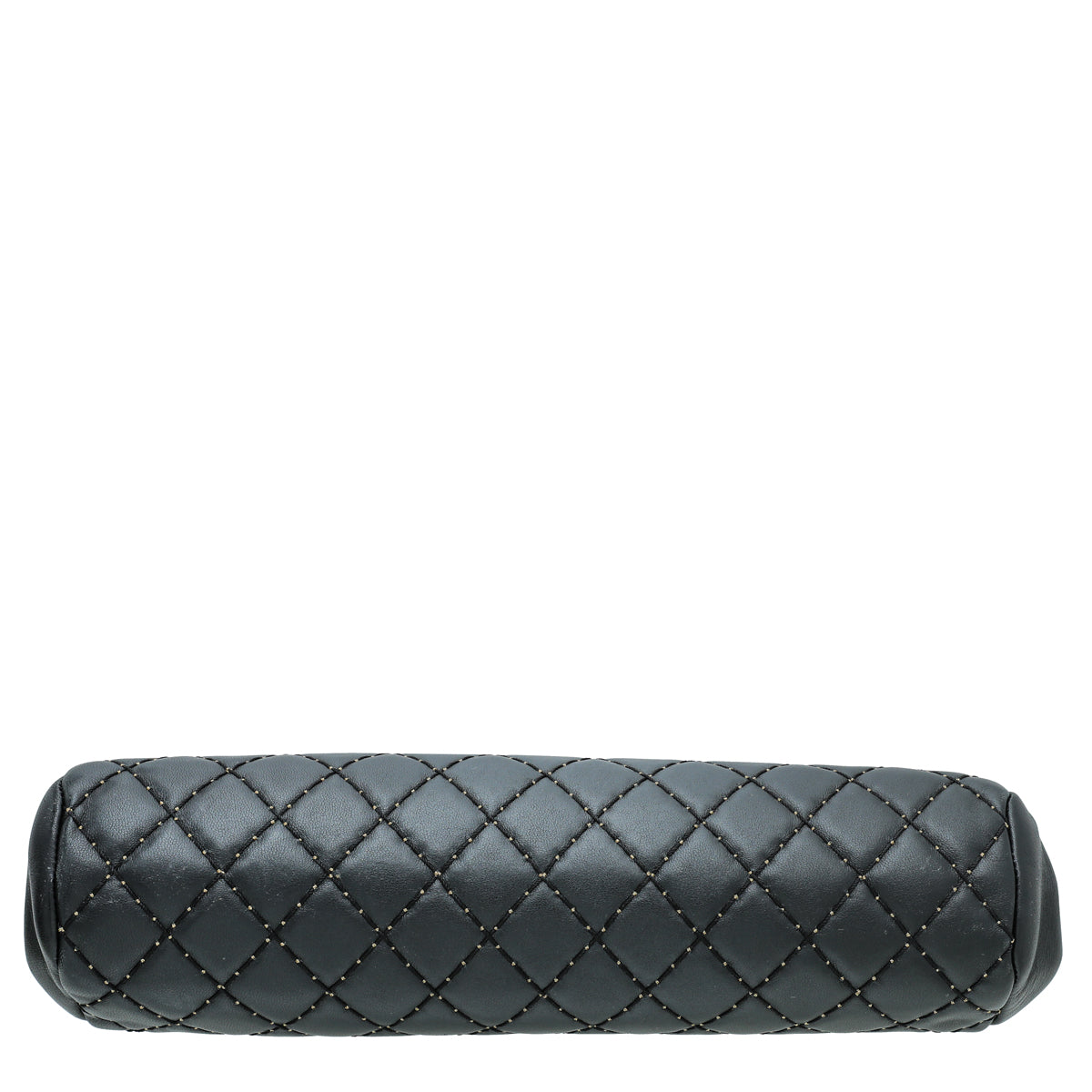 Chanel Black CC Quilted Timeless Clutch