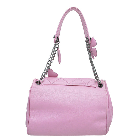 Chanel Pink Lucky Charms Accordion Flap Bag