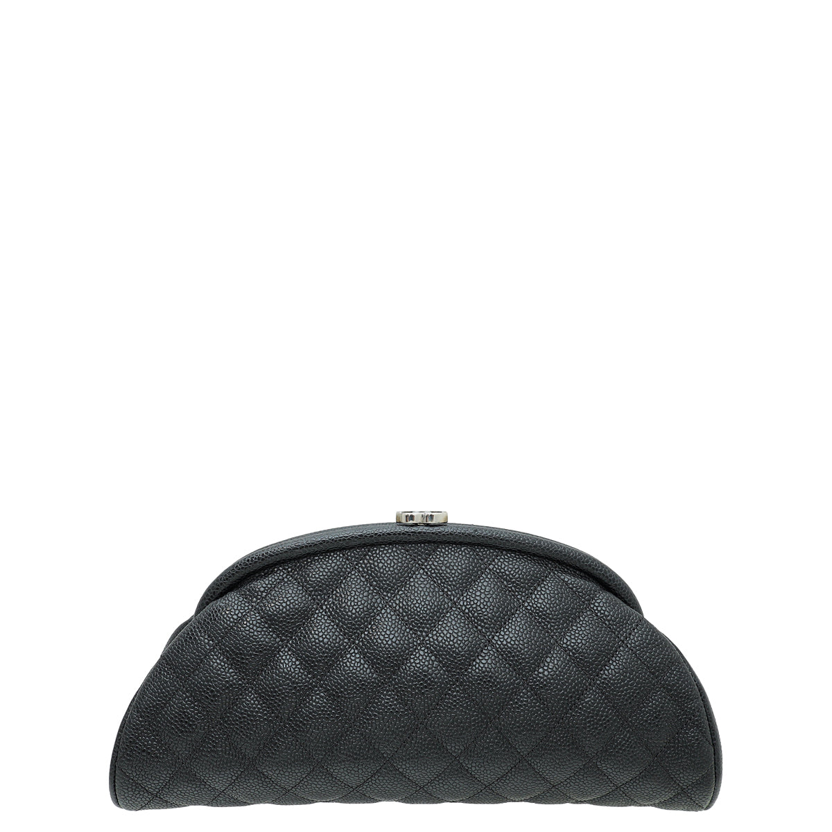 Chanel Black CC Timeless Clutch