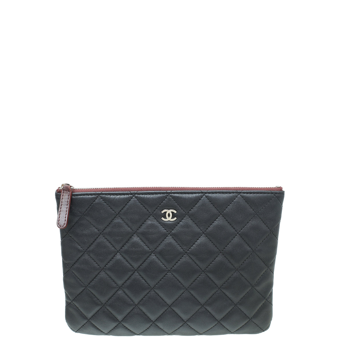 Chanel Black CC Zipped Pouch