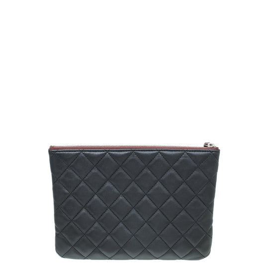 Chanel Black CC Zipped Pouch