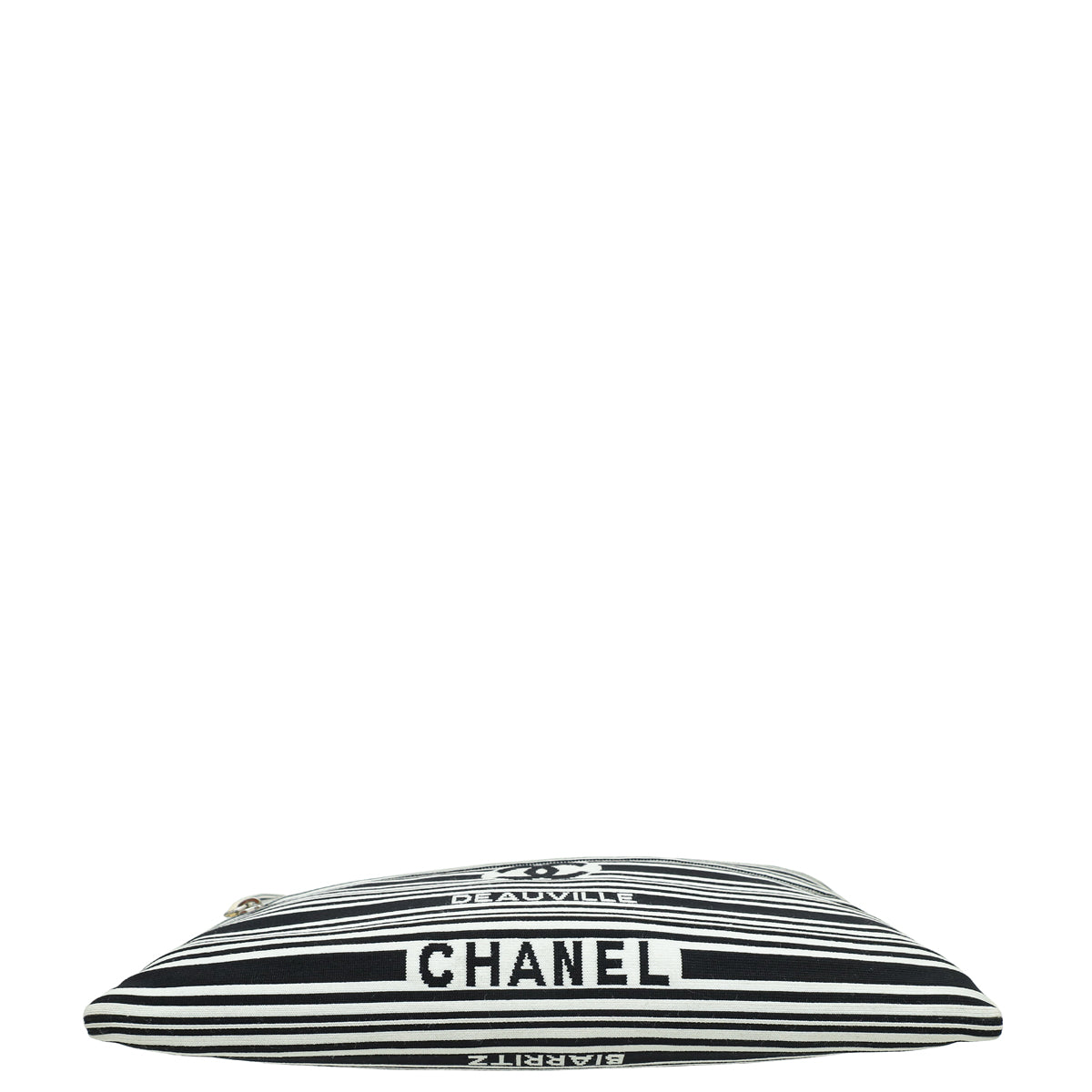 Chanel Bicolor Venise Biarritz Stripe Clutch