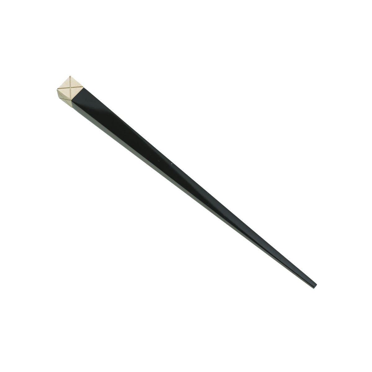 Chanel Black CC Quilted Hair Pin