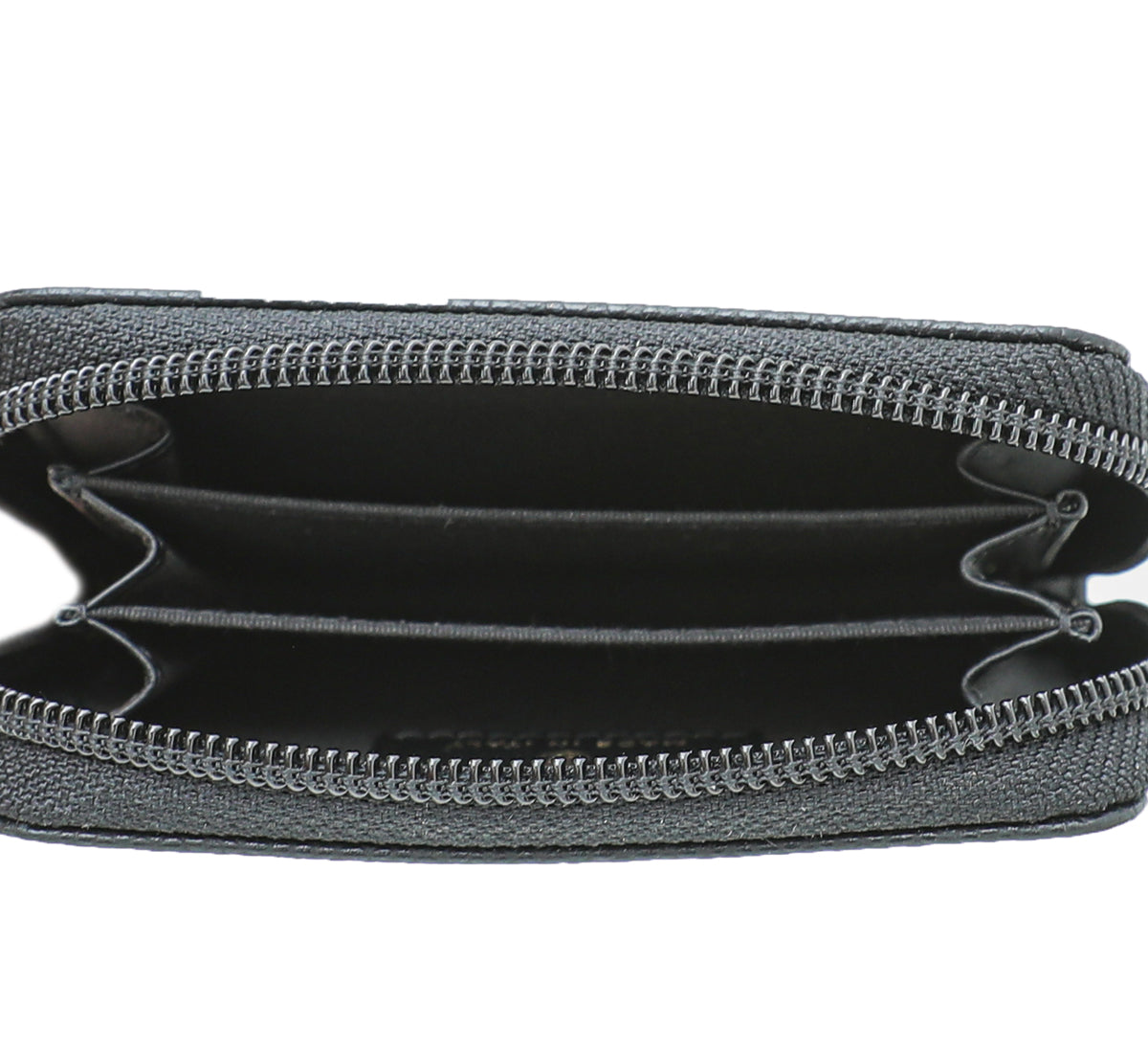 Chanel Black CC Timeless Zip Coin Purse