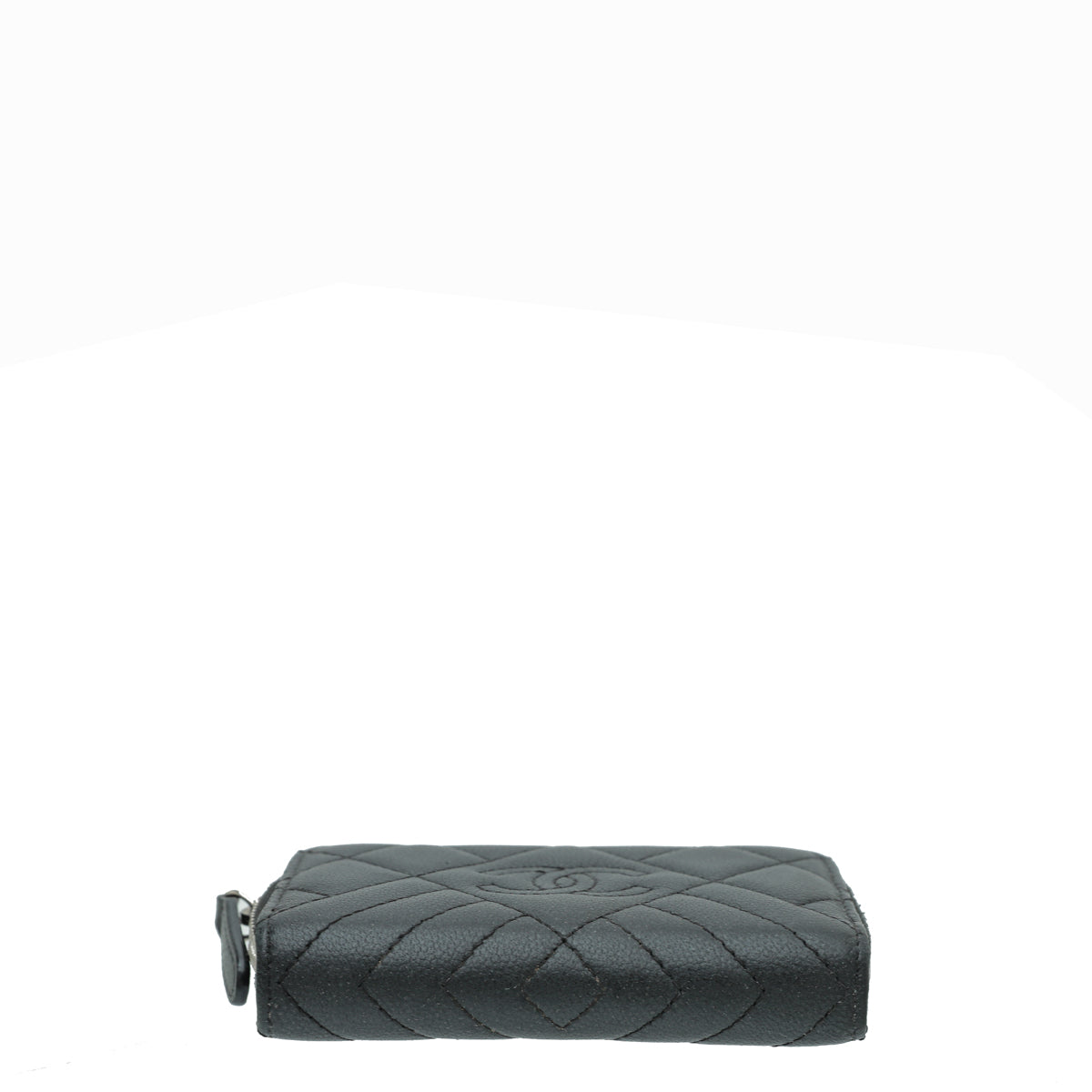 Chanel Black CC Multi Quilt Zipped Small Wallet