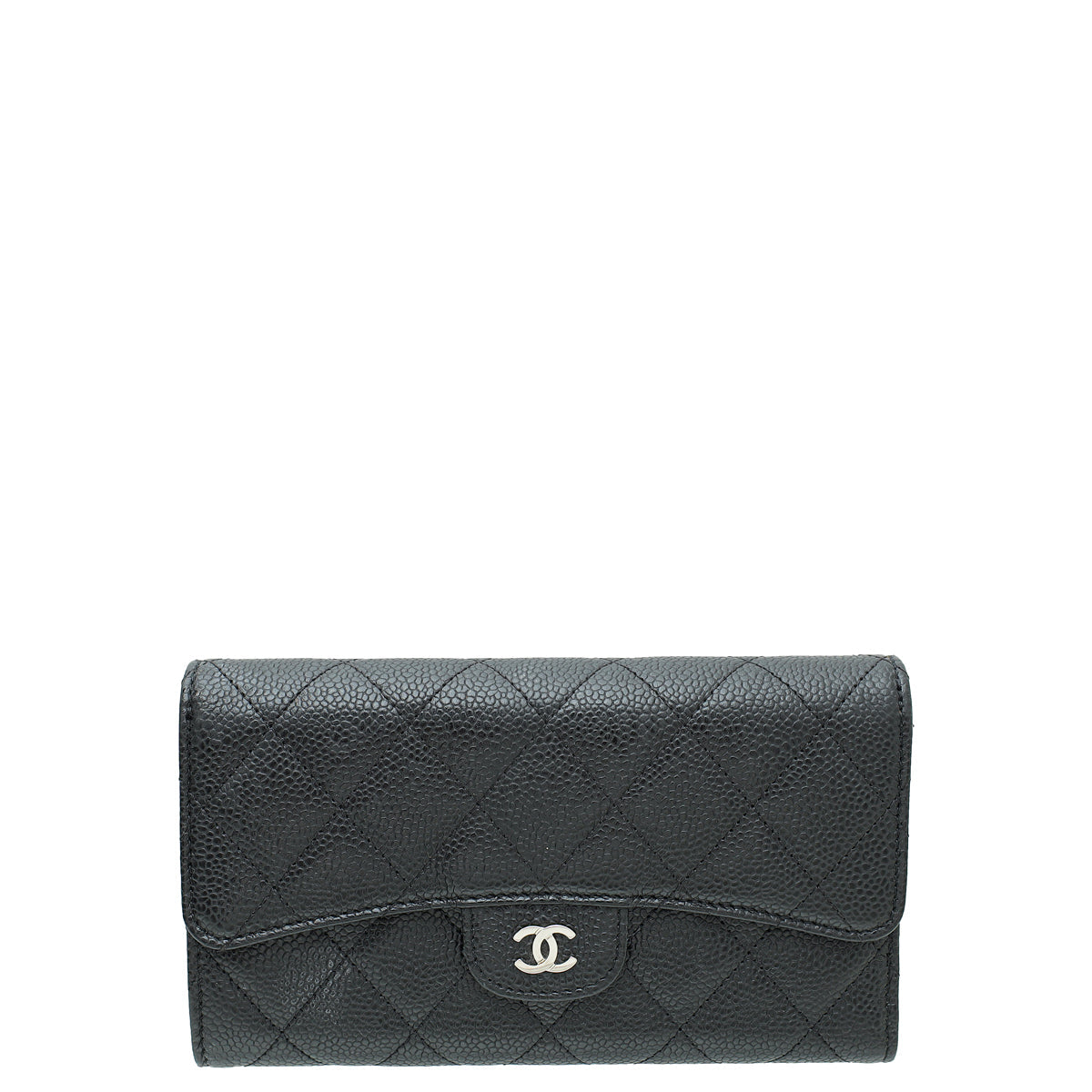 Chanel Black CC Classic Flap Wallet