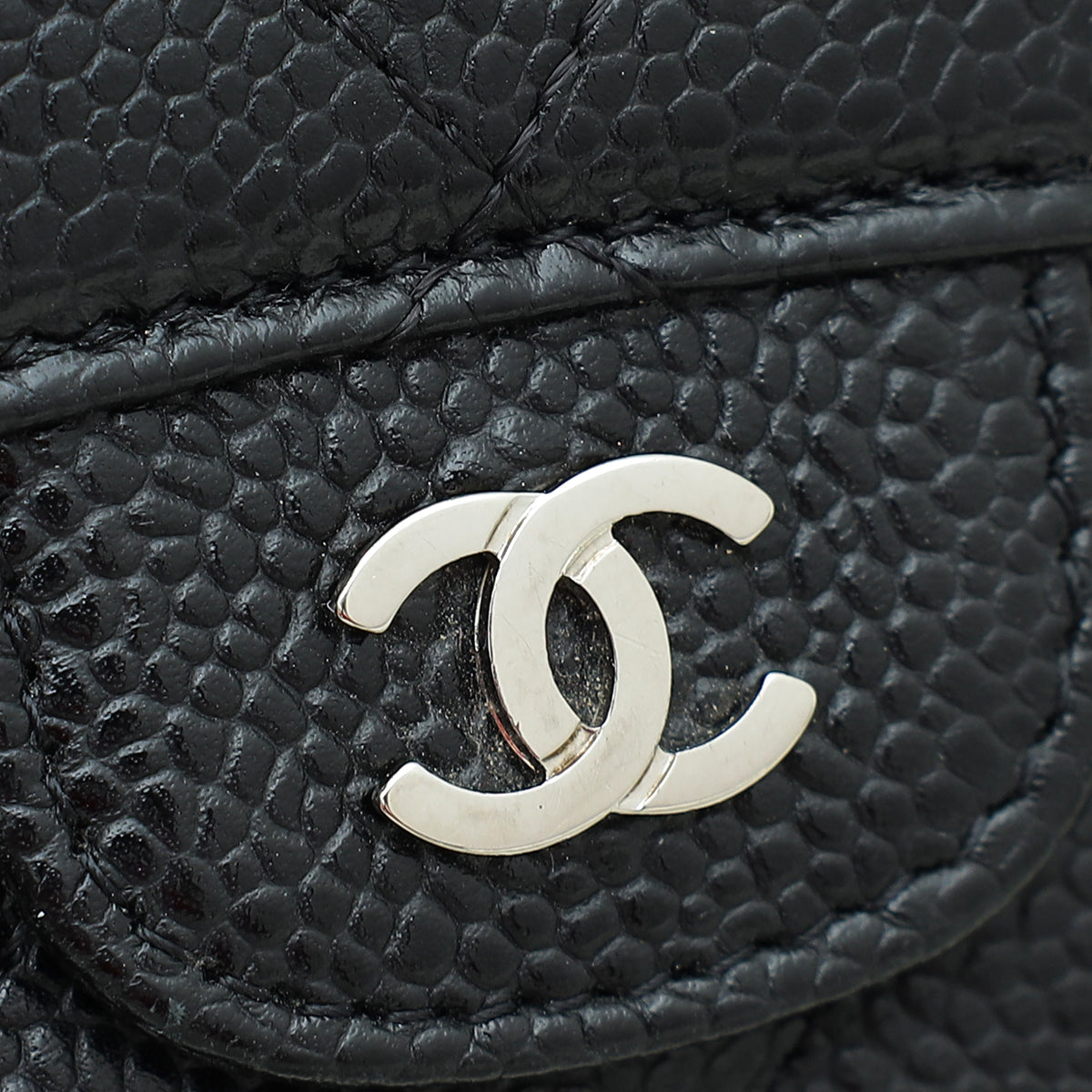 Chanel Black CC Classic Flap Wallet